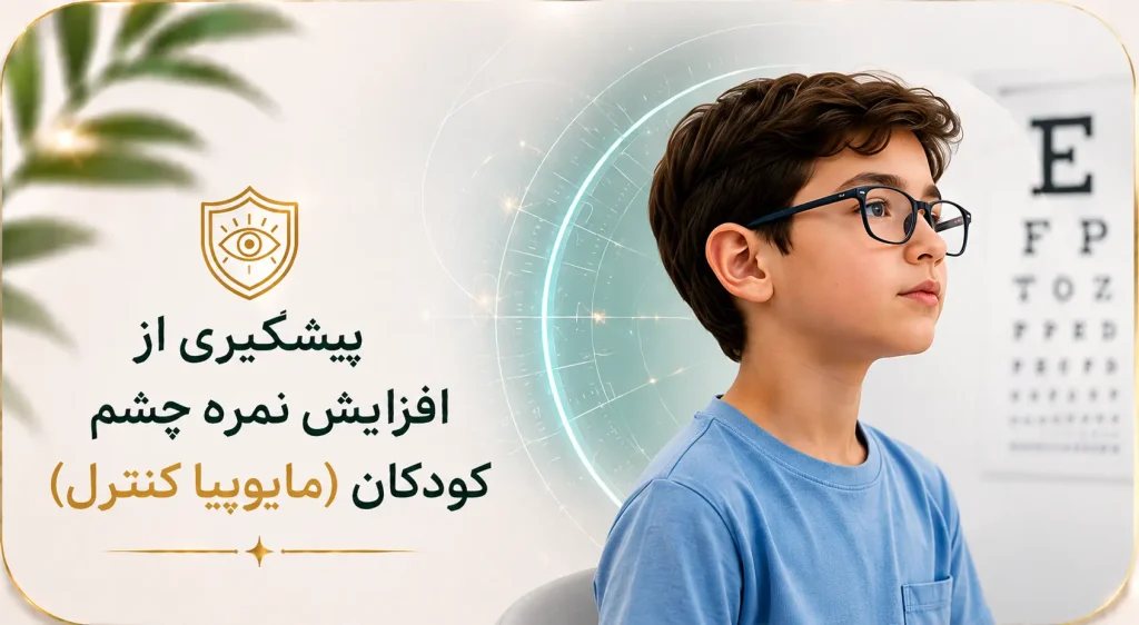 پیشگیری از افزایش نمره چشم کودکان